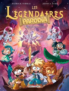Les Légendaires : Parodia, tome 7 : Big blague theory, couverture