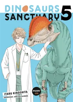 Dinosaurs sanctuary, tome 5, couverture