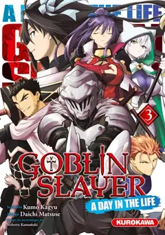Goblin slayer : a day in the life, tome 3, couverture