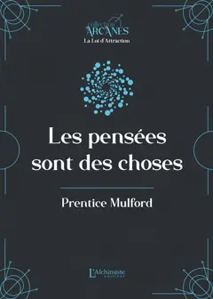Les pensées sont des choses, couverture