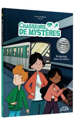 Chasseurs de mystères, tome 11 : Braquage dans le métro, couverture