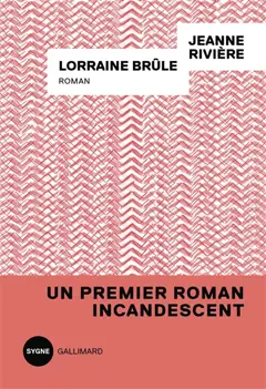 Lorraine brûle, couverture