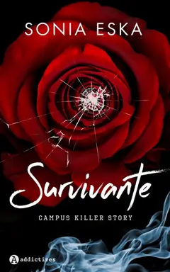 Survivante : campus killer story, couverture
