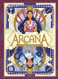 Arcana, tome 1 : Le coven du tarot, couverture