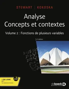 Analyse : concepts et contextes, tome 2 : Fonctions de plusieurs variables