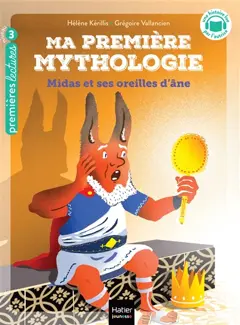 Ma première mythologie, tome 15 : Midas et ses oreilles d'âne, couverture