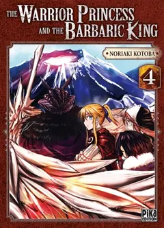 The warrior princess and the barbaric king, tome 4, couverture