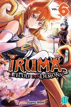 Iruma à l'école des démons, tome 6, couverture