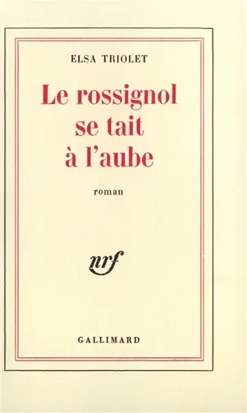 Le Rossignol se tait à l'aube