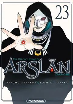The heroic legend of Arslân, tome 23, couverture