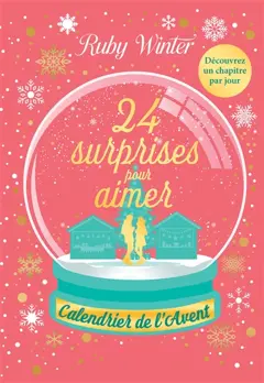 24 surprises pour aimer : calendrier de l'Avent, couverture