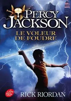Percy Jackson, tome 1 : Le voleur de foudre, couverture