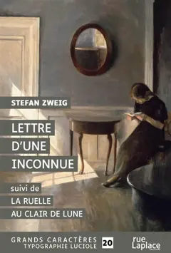 Lettre d'une inconnue. La ruelle au clair de lune, couverture