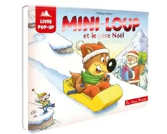 Mini-Loup et le Père Noël : livre pop-up