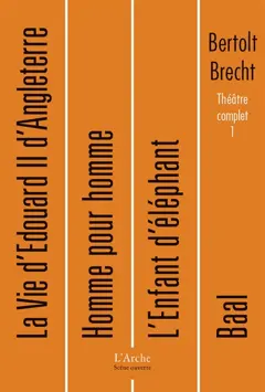 Théâtre complet, tome 1