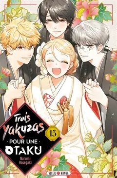Trois yakuzas pour une otaku, tome 15, couverture