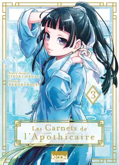 Les carnets de l'apothicaire, tome 3, couverture