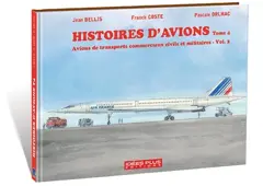 Histoires d'avions, tome 4 : Avions de transports commerciaux civils et militaires. Vol. 2, couverture