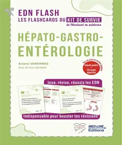 Hépato-gastro-entérologie : les flashcards du kit de survie de l'étudiant en médecine : hépato-gastro + chirurgie digestive sur un seul et même support