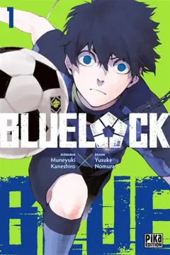 Blue lock, tome 1, couverture