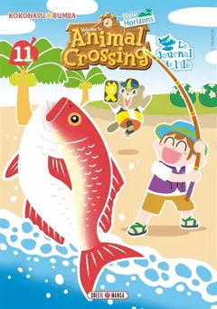 Welcome to Animal crossing : new horizons : le journal de l'île, tome 11, couverture