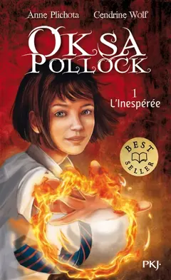 Oksa Pollock, tome 1 : L'inespérée, couverture