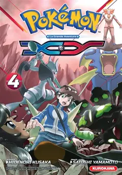 Pokémon X-Y : la grande aventure, tome 4, couverture