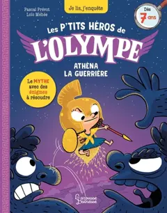 Les p'tits héros de l'Olympe. Athéna la guerrière, couverture