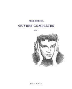 Œuvres complètes, tome 1, couverture