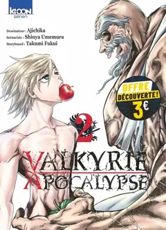 Valkyrie apocalypse, tome 2, couverture