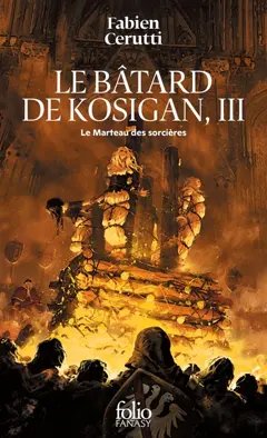 Le bâtard de Kosigan, tome 3 : Le marteau des sorcières, couverture