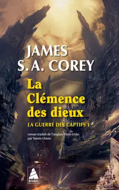 La guerre des captifs, tome 1 : La clémence des dieux, couverture