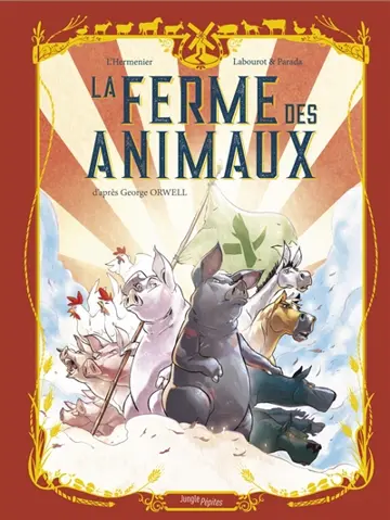 La ferme des animaux en bande dessinée