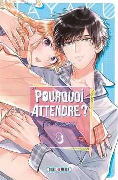 Pourquoi attendre ?, tome 8, couverture
