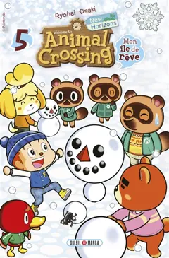 Welcome to Animal crossing : new horizons : mon île de rêve, tome 5, couverture
