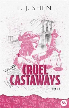 Cruel castaways, tome 1 : Rival, couverture