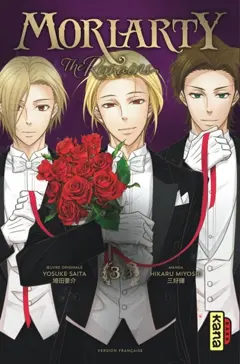 Moriarty : the remains, tome 3, couverture