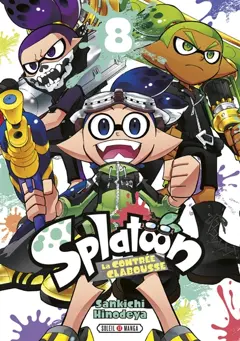 Splatoon : la Contrée Clabousse, tome 8, couverture