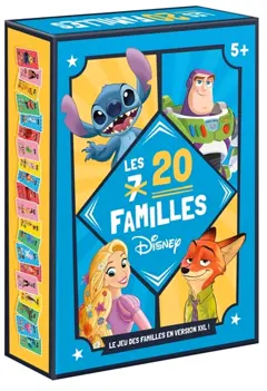 Les 20 familles Disney : le jeu des familles en version XXL !