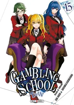 Gambling school twin, tome 15, couverture