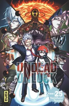 Undead Unluck, tome 25, couverture