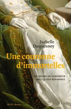 Une couronne d'immortelles, couverture