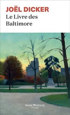 Le livre des Baltimore, couverture