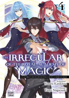 The irregular of the Royal academy of magic, tome 4, couverture