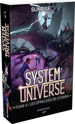 System universe, tome 4 : Les épreuves de Cydaria, couverture