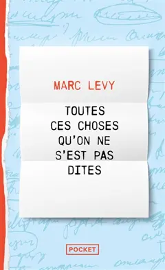 Toutes ces choses qu'on ne s'est pas dites, couverture