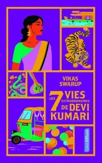 Les 7 vies extraordinaires de Devi Kumari, couverture