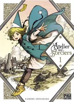 L'atelier des sorciers, tome 1, couverture