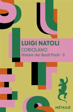 Histoire des Beati Paoli, tome 3 : Coriolano, couverture
