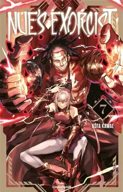 Nue's exorcist, tome 7 : Les combats de Gakurô et de Kazusa, couverture